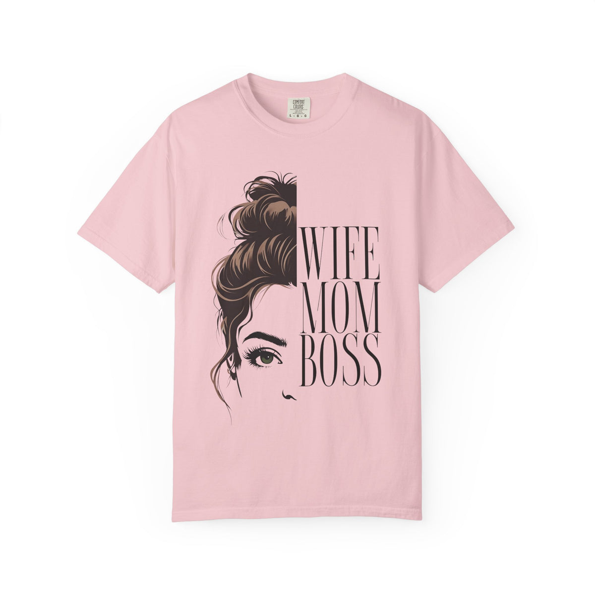 Wife Mom Boss T-Shirt — Graphic Tee for Moms & Wives