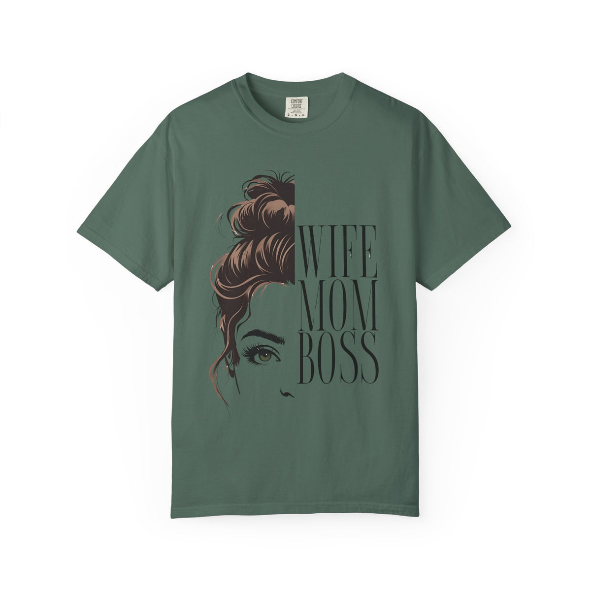 Wife Mom Boss T-Shirt — Graphic Tee for Moms & Wives